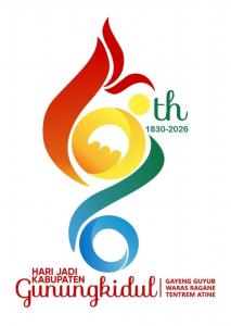 Logo Hari Jadi Kabupaten Gunungkidul ke-196